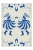 Autorski plakat grafika Taniec ludowy Lniana biel