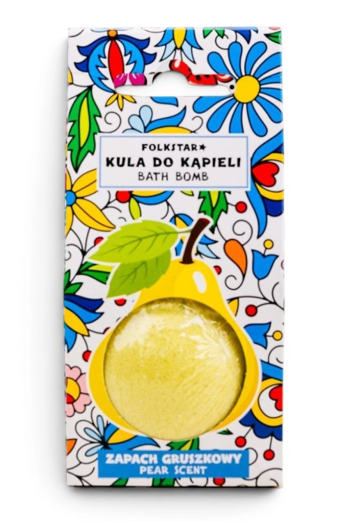 Kula do kąpieli gruszka - wzór kaszubski
