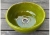 Mała ceramiczna umywalka zieleń 29 cm