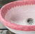 Ceramiczna umywalka nablatowa z efektem crackle