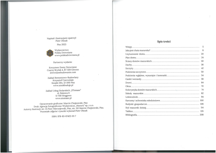 Wzornik Mazurski czyli o budowaniu według nieba i zwyczaju mazurskiego Piotr Olszak
