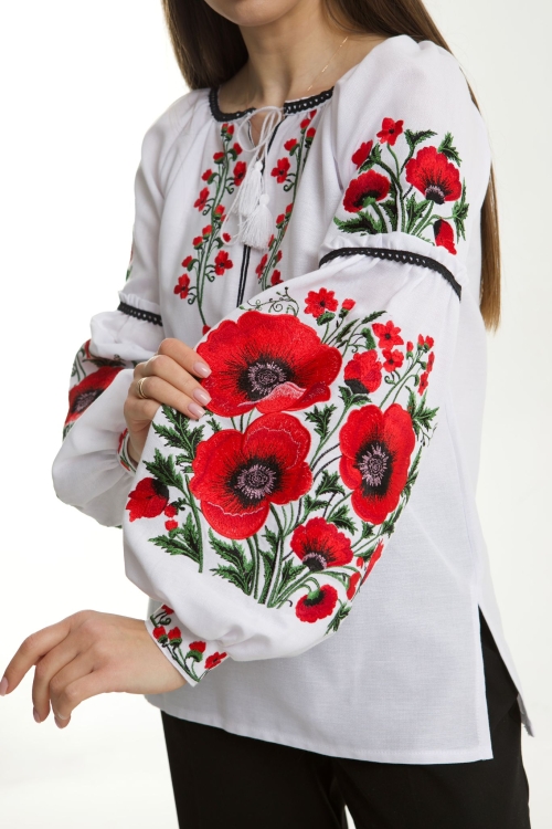 Haftowana bluzka folk maki