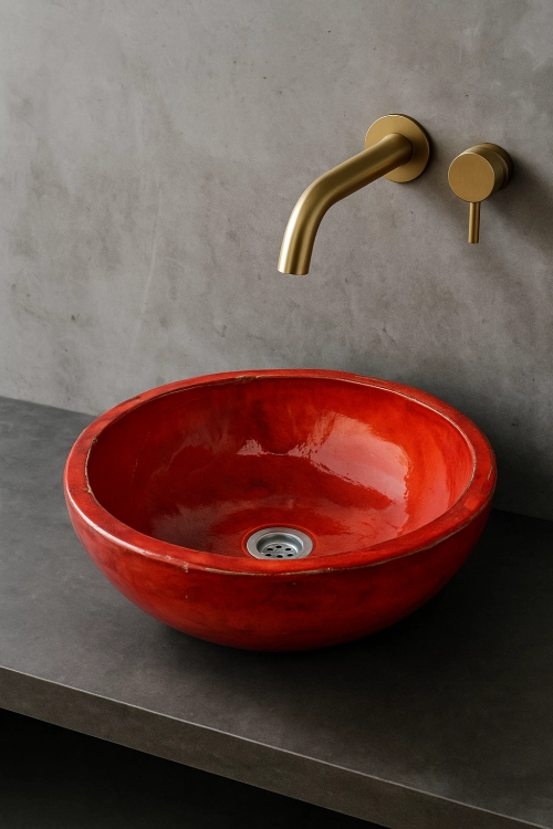 Ceramiczna umywalka misa nablatowa