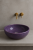Duża ceramiczna umywalka nablatowa fiolet