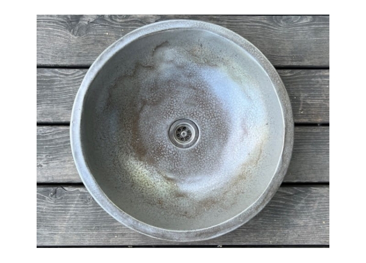 Umywalka nablatowa folk ręcznie robiona 42 cm