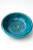 Turkusowa ceramiczna umywalka z koronką 38 cm