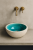 Mała ceramiczna umywalka nablatowa 29 cm