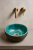 Mała ceramiczna umywalka nablatowa ręcznie robiona 29 cm