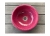 Mała ceramiczna umywalka różowa 29 cm