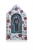 Ręcznie malowana kapliczka św. Franciszek