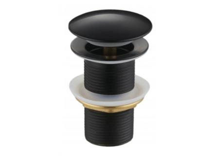Korek klik-klak czarny ⌀40mm